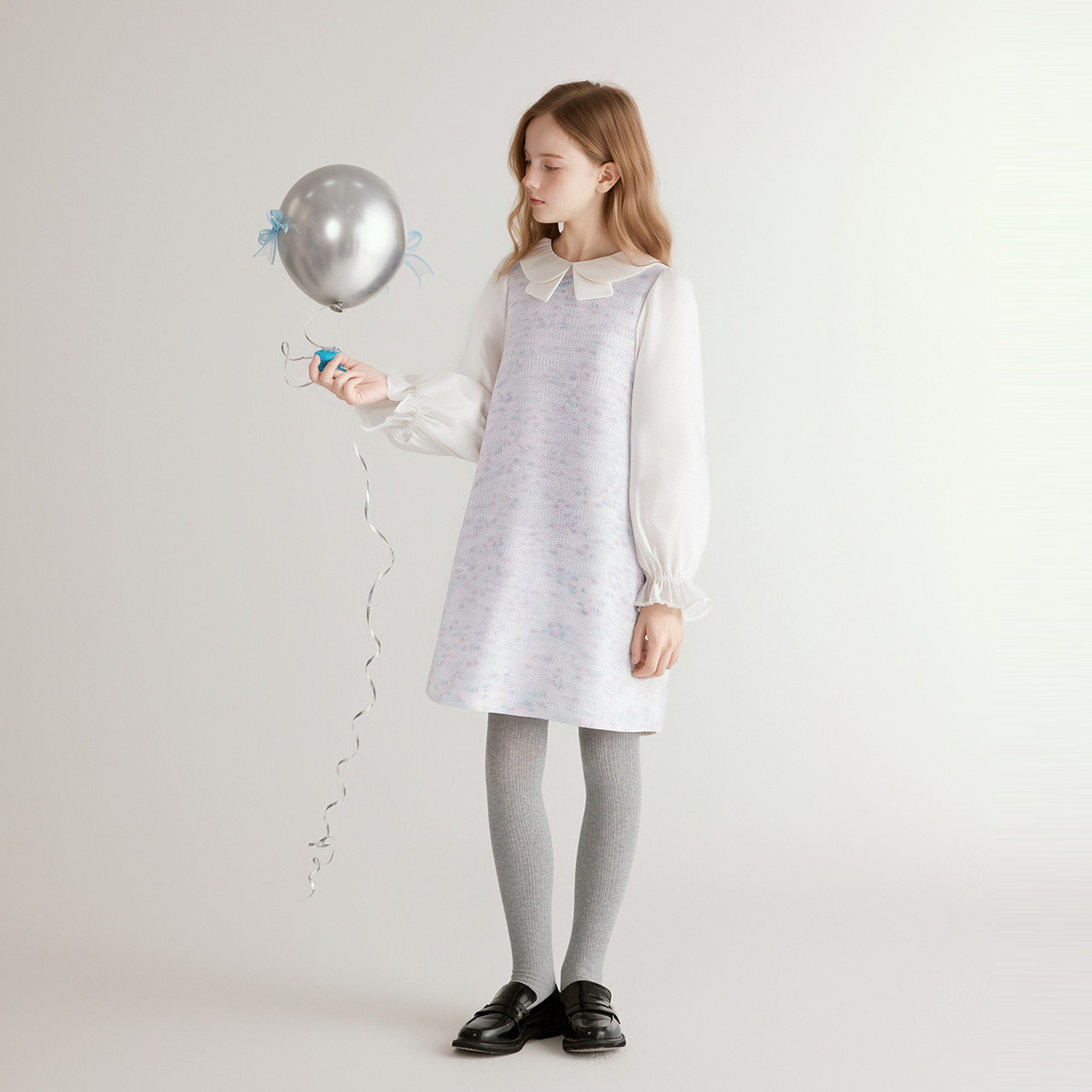 笛莎官方童装女童连衣裙2025春秋新款大童女孩儿童洋气香风公主裙,淘宝优惠券,粉丝福利购,淘宝优惠卷