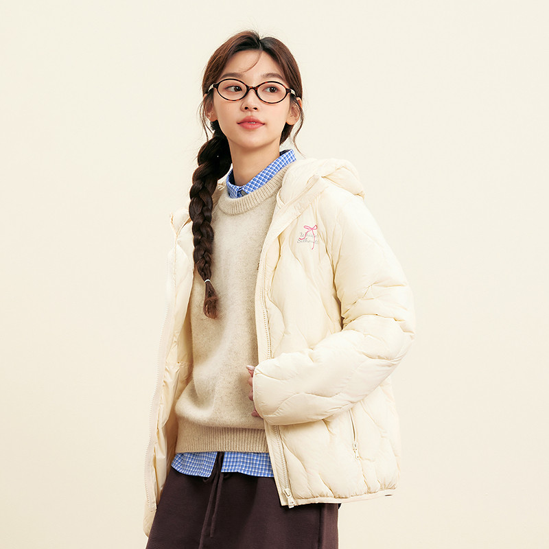 笛莎少女羽绒服秋冬季新款青春少年初高中学生亲子妈妈装连帽外套,淘宝优惠券,粉丝福利购,淘宝优惠卷