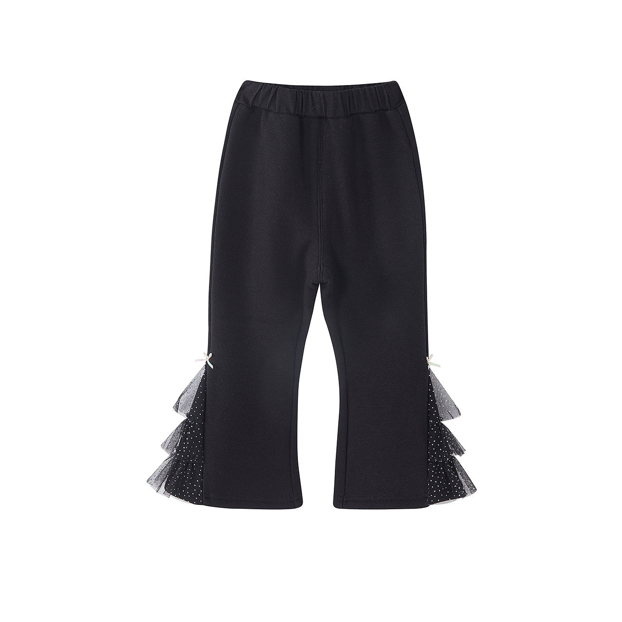 笛莎官方旗舰童装女童加绒喇叭裤秋冬季新款女孩宝宝儿童甜美裤子,淘宝优惠券,粉丝福利购,淘宝优惠卷