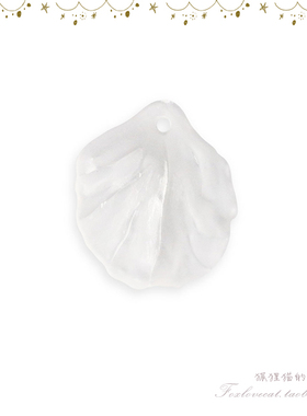 顶孔树脂花瓣吊坠挂件耳饰材料