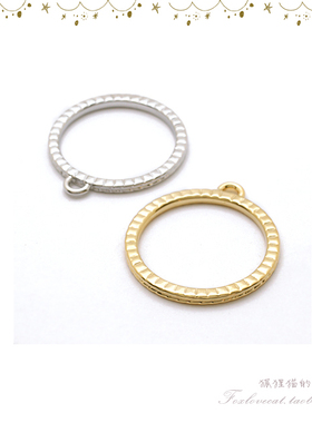 NO1闭合挂圈戒指8号日本贵和手工