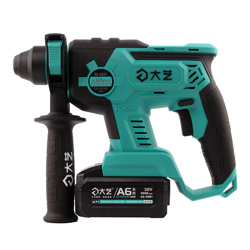 大艺电锤6601充电式冲击钻a6锂电扳手角磨机通用大艺电动工具大全