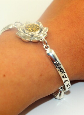 西藏特色六字真言藏银礼品民族风