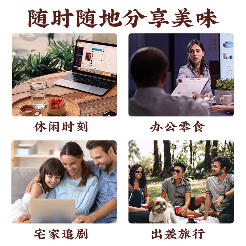 克丽安榛子奶油威化夹心饼干巧克力味韩国进口零食甜点休闲crown - 图3