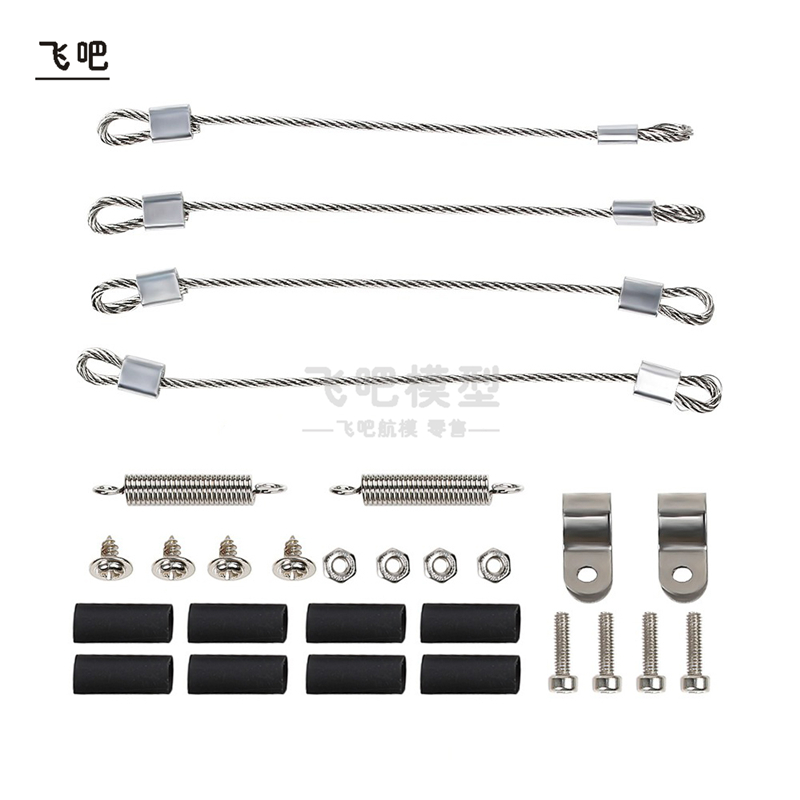 1/10仿真攀爬车 车头双拉钢绳 Axial SCX10 90046 D90 D110 TRX-4 - 图3
