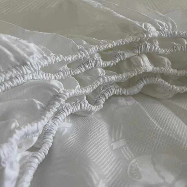 100% pure cotton 60 pairs of tribute satin mattress protective cover