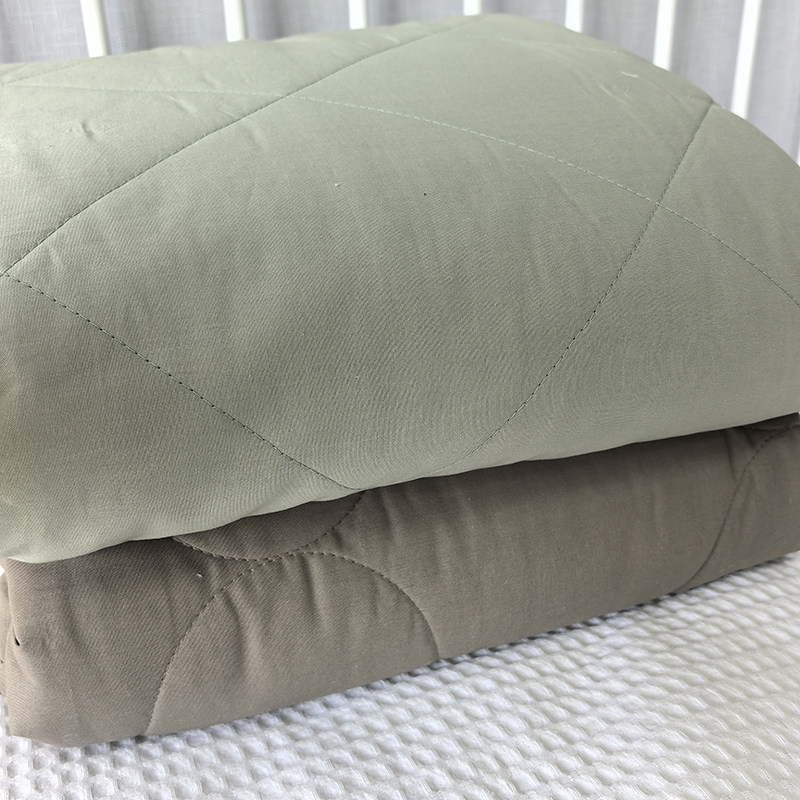 外贸尾单库存加厚夹棉床笠单件纯色简约绗缝席梦思床垫保护套处理,淘宝优惠券,粉丝福利购,淘宝优惠卷