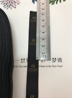 男装夹克尺码标外套号码标大小号