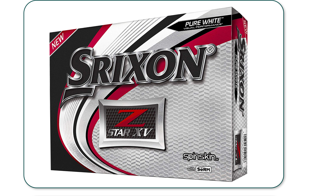 高尔夫球Srixon史力胜 Z-STAR XV四层远距离球 golf三层球下场球-图0