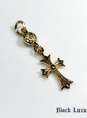 电镀十字架经典项链项链INS