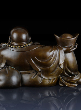 摆件创意招财笑佛像工艺品