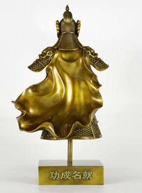 铜艺铺黄铜摆件中式办公室