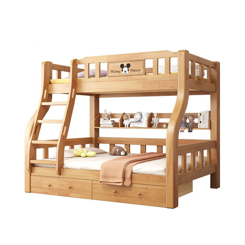 上下床双层床多功能高低床子母床两层全实木儿童床上下铺木床大人,淘宝优惠券,粉丝福利购,淘宝优惠卷