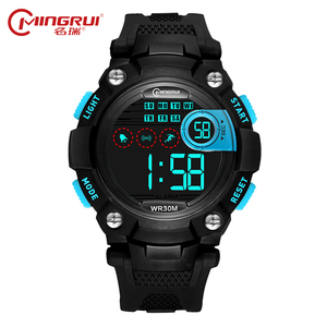 名瑞多功能夜光跑步手表