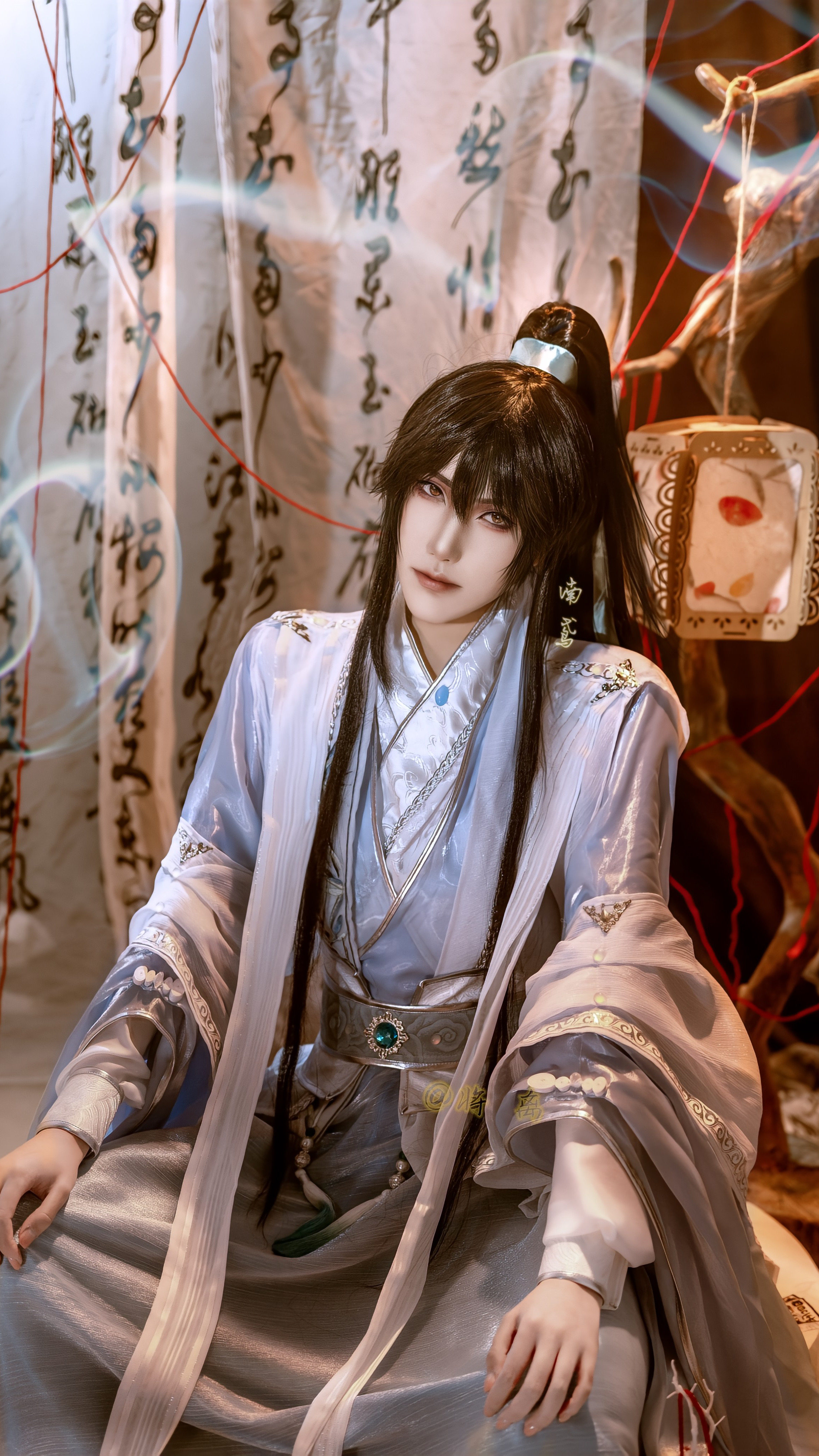 月烈奇麟】古风男古装演出服判官闻时沈兰舟死生之巅弟子cos服_虎窝淘