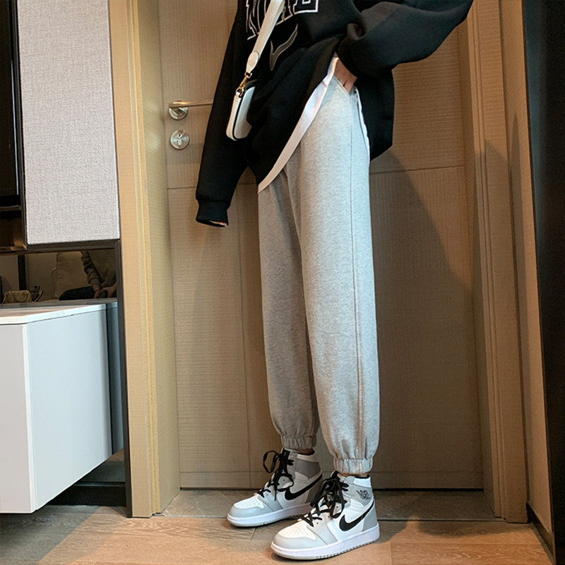 浙江杭州四季青女装潮牌卫裤加厚保暖束脚棉裤休闲百搭加绒运动裤,淘宝优惠券,粉丝福利购,淘宝优惠卷