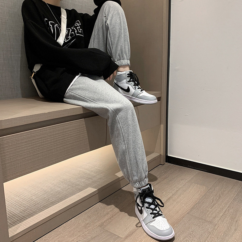 浙江杭州四季青女装潮牌卫裤加厚保暖束脚棉裤休闲百搭加绒运动裤,淘宝优惠券,粉丝福利购,淘宝优惠卷