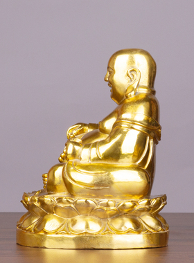 古韵之家纯黄铜招财中式客厅