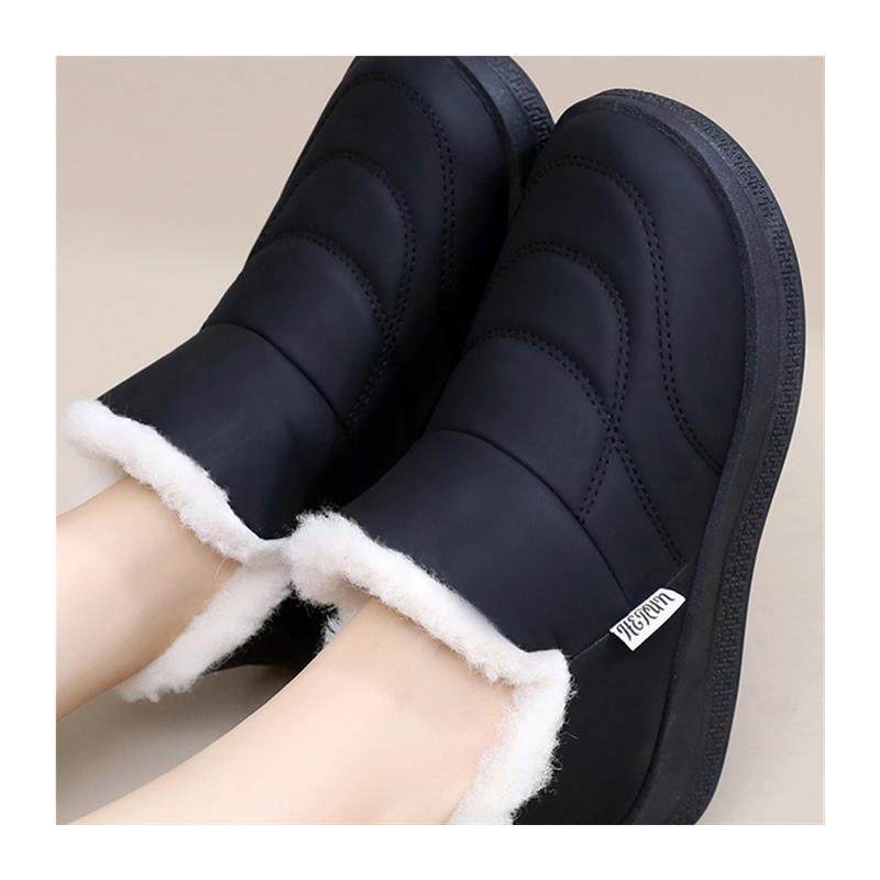 冬季新款加绒保暖棉鞋时尚雪地靴防寒防风老北京布鞋女妈妈鞋厚底,淘宝优惠券,粉丝福利购,淘宝优惠卷