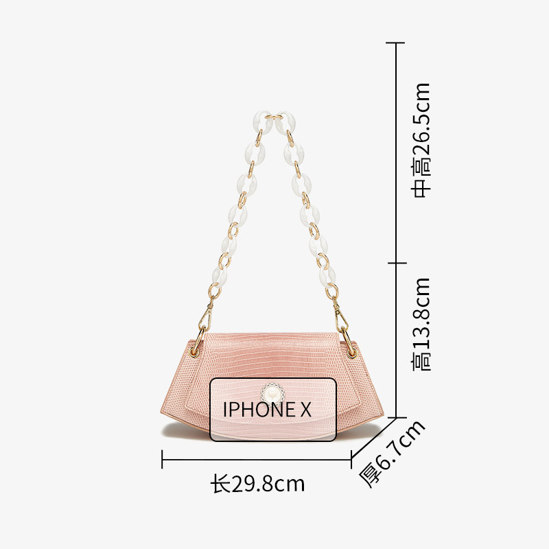 金狐狸腮红女2022新款小众月牙包包 金狐狸腋下包