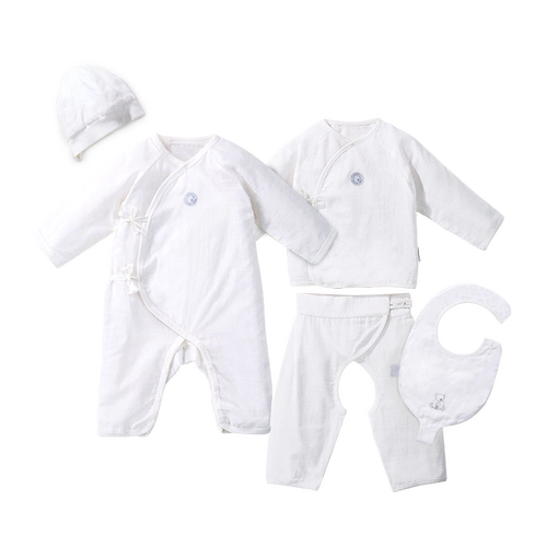 Подарочная коробка для новорожденных, комплект, детский хлопковый дышащий комбинезон, набор, 0-6 мес.