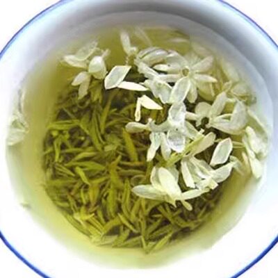 2026年新茶 峨圣飘雪茶 茉莉花茶叶 峨眉山浓香型花茶250克 - 图0
