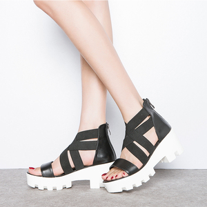 Vivala凉鞋女粗跟鞋