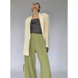 Maryme Spring и осень 40 Mami тяжелее 6A -класс шелковой плоский костюм Внешние костюмы