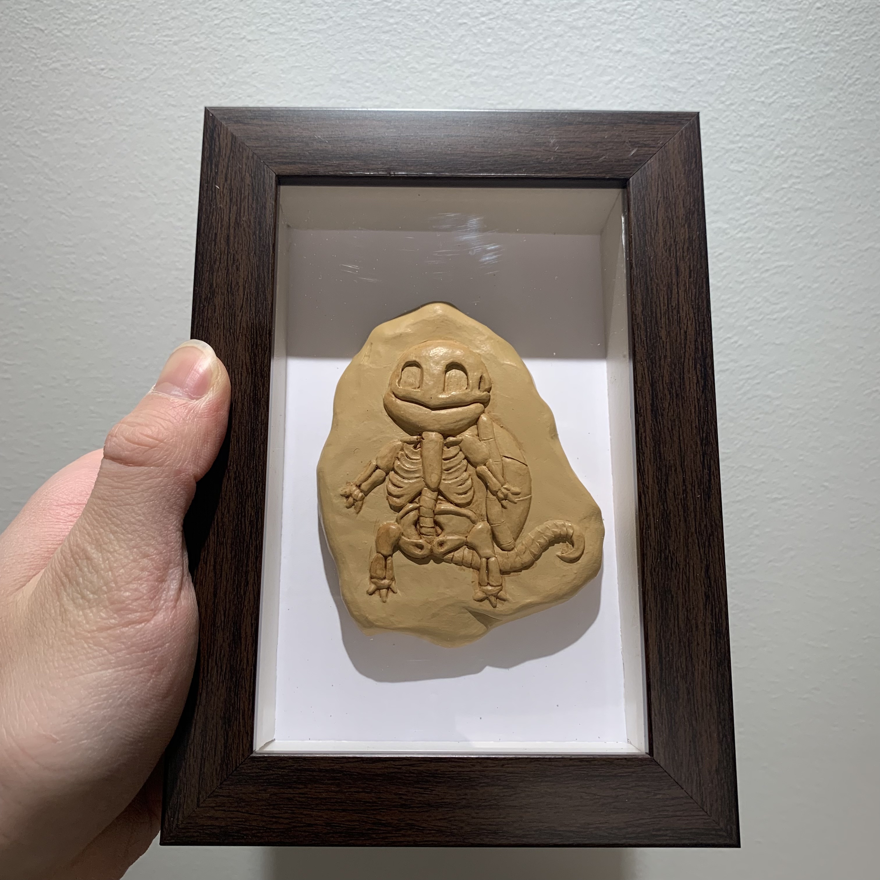 神奇宝贝比卡丘可达鸭化石立体相框浮雕恶搞创意礼品生日礼物桌面 - 图2