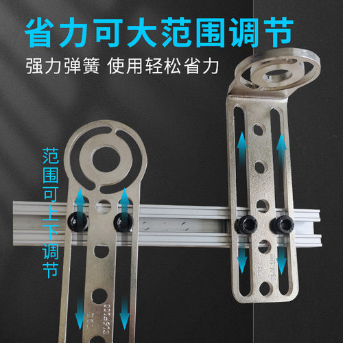 机械手平行夹具手指气缸可调多角度双槽平面直角支架MHZ210D1D20D - 图1