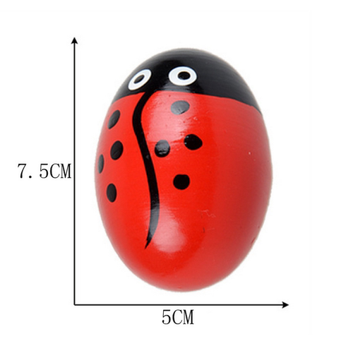 Wooden Percussion Musical Egg Maracas Egg Shakers Random - 图1