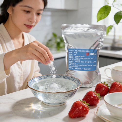 大颗粒过碳酸钠散装家用高纯度实验室制氧纯颗去黄去渍茶垢洗碗粉 - 图1