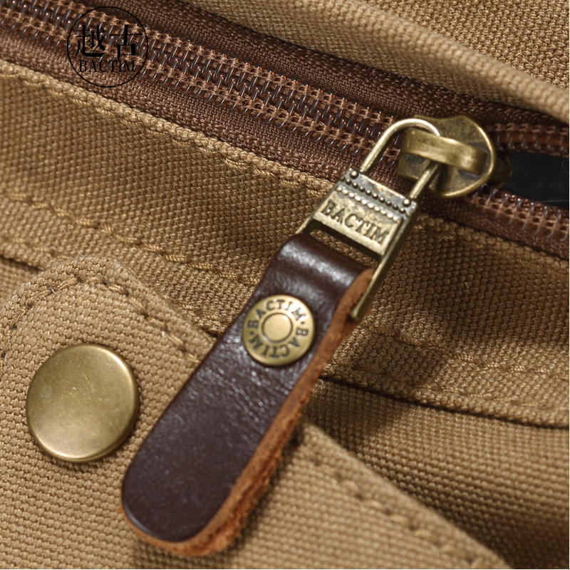越古包帆布 越古双肩背包