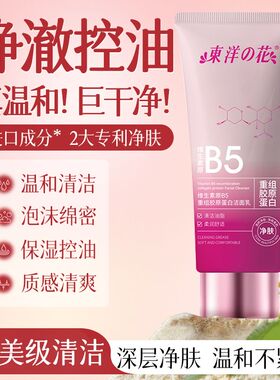 东洋之花重组胶原蛋白洁面乳100g