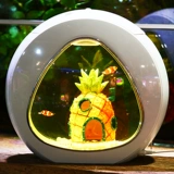 Вход в турку с лунными светами -вход в турку для питомца Pet Pet Mini Fish Tank Chiyue Sea Moon Viewsing Desktop 5 -го поколения версия игры