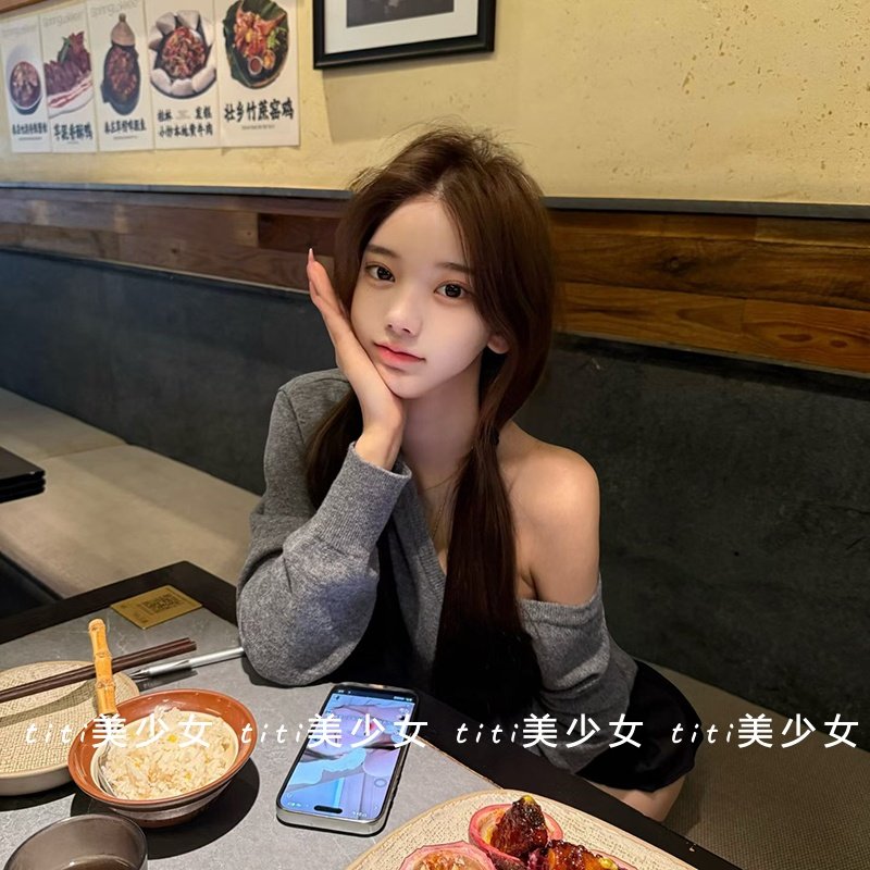 【TiTi美少女】2026休闲套头针织毛衣女春季内搭软糯修身百搭上衣,淘宝优惠券,粉丝福利购,淘宝优惠卷