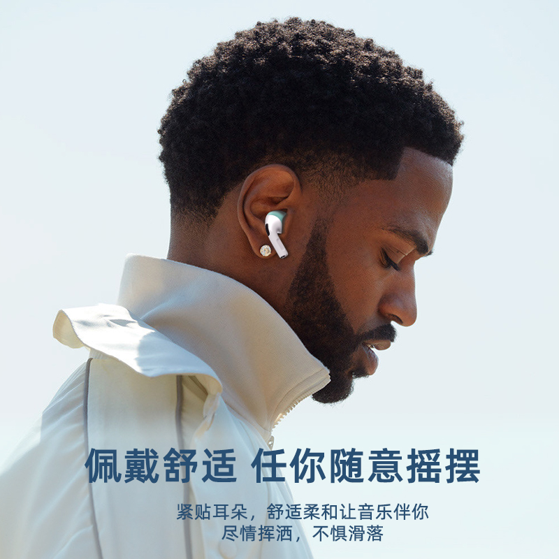 魔霸适用于苹果airpods pro2第二代保护套防滑超薄耳套无线蓝牙耳机AirPodsPro耳塞套防丢耳帽PRO2耳机套硅胶 - 图0