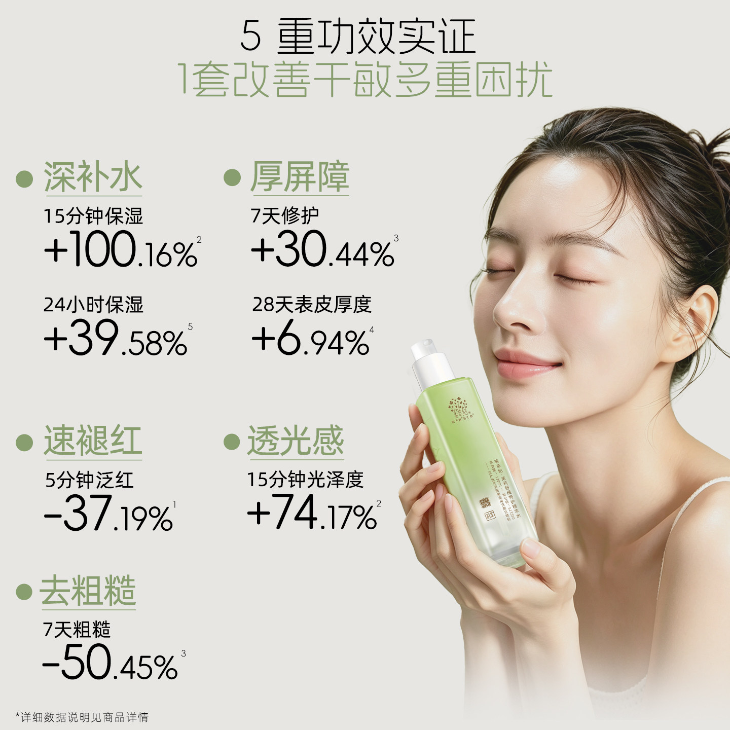 善草纪三代茉莉水乳护肤套装干皮敏感肌