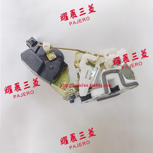 适配三菱帕杰罗V73V77V75V93V97车门锁机带闭锁器中控锁块门锁机 - 图1