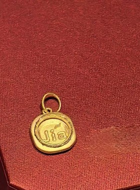 马年打工人双面牛马方圆牌项链女