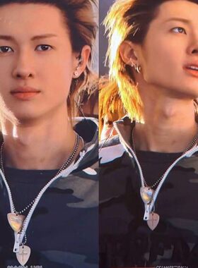 马丁Martin吉他拨片项链女新款小众设计高级感锁骨链粉丝应援物料