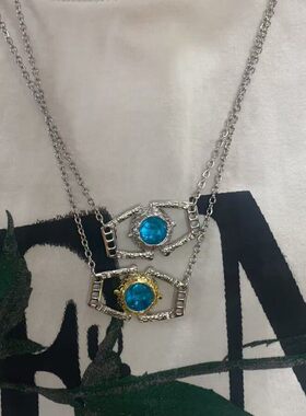 变形金刚擎天柱领导模块能源石模型吊坠项链女二次元动漫周边礼物