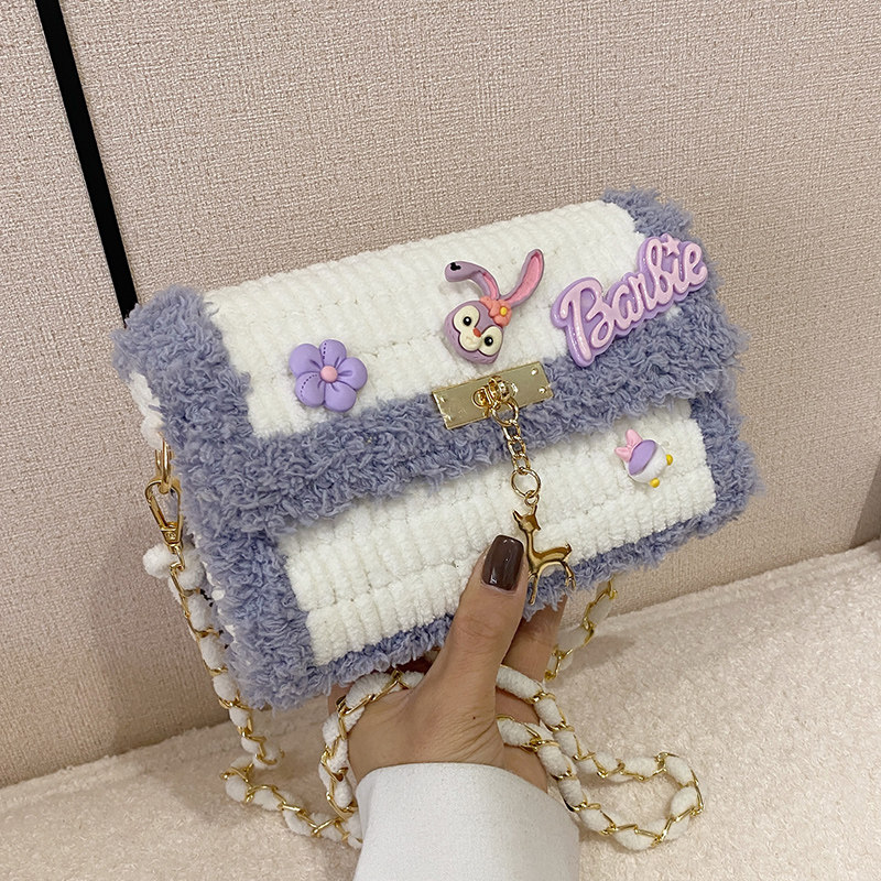 2025新款手工编织毛线斜挎包DIY材料齐全女友儿童时尚礼品编织包,淘宝优惠券,粉丝福利购,淘宝优惠卷