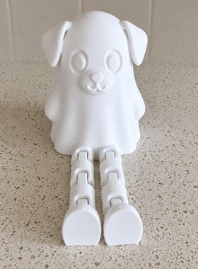 幽灵摆件万圣节桌面玩具3D打印玩具动物装饰品小生日高级感茶几