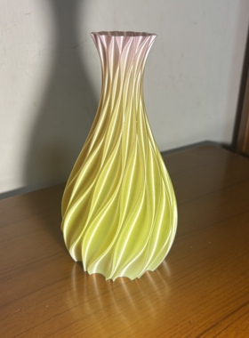 北欧3D打印仿陶瓷花瓶