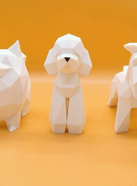 柴犬哈士奇柯基泰迪狗狗模型礼物