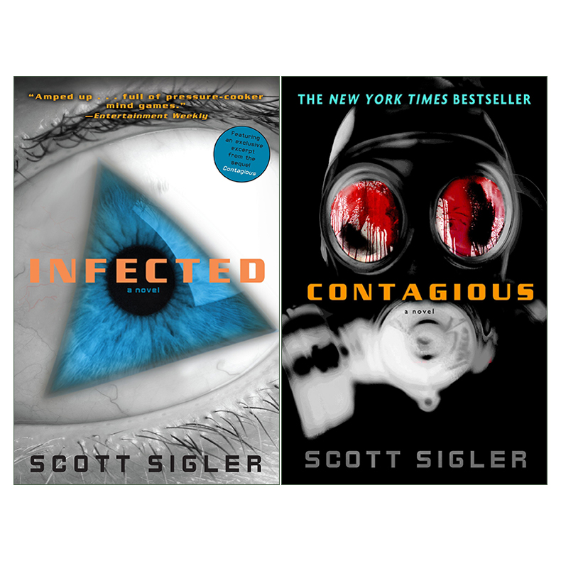 Infected 感染系列2册 科幻惊悚恐怖小说 Scott Sigler进口原版英文书籍 - 图0