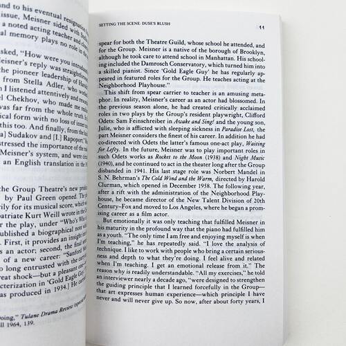 Sanford Meisner on Acting 桑福德·迈斯纳谈演技进口原版英文书籍 - 图1