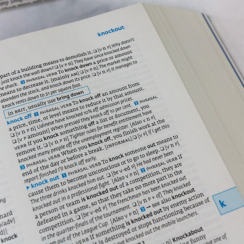 柯林斯高阶英语词典 Collins COBUILD Advanced Learners Dictionary 第九版 英文原版字典工具书 英语单词词汇讲解 英文原版书