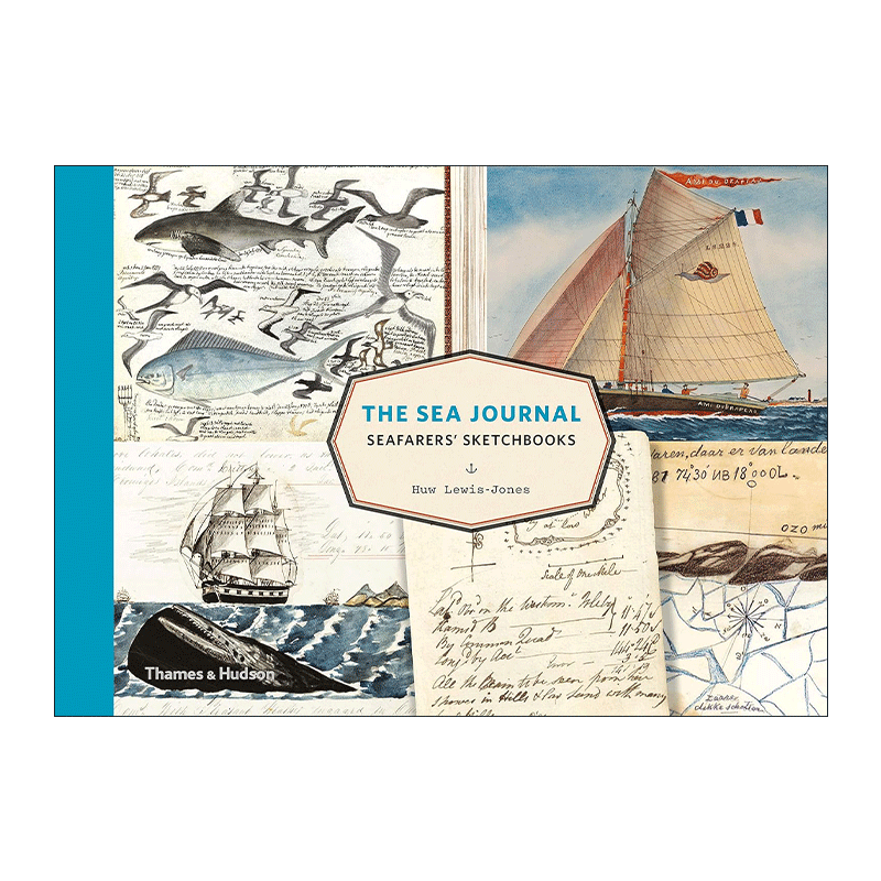 英文原版 The Sea Journal Seafarers' Sketchbooks 海洋日志 海员写生簿 绘画写生 精装 英文版 进口英语原版书籍 - 图0